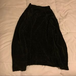 Carolyn Taylor green sweater